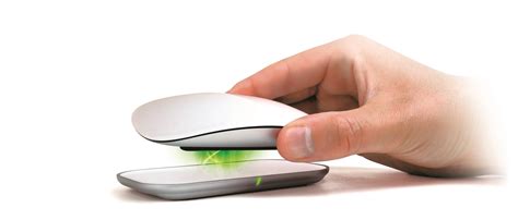 Inductive charging for a magic mouse